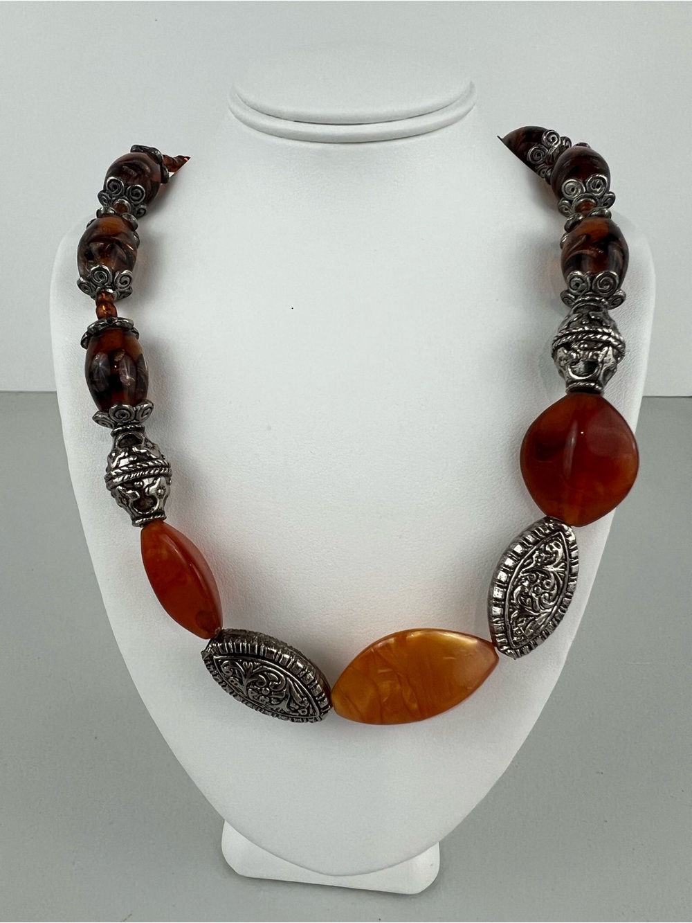 Vintage Brighton Chunky Statement Necklace 24.5"